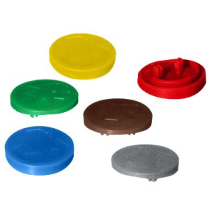 Farvekodet prikker 1 sæt af 6stk/Farver Ø26mm.