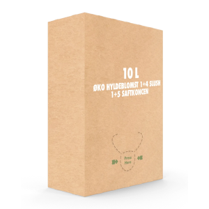 Øko Hyldeblomst 1+4 slush/1+5 Saftkoncen 10L.
