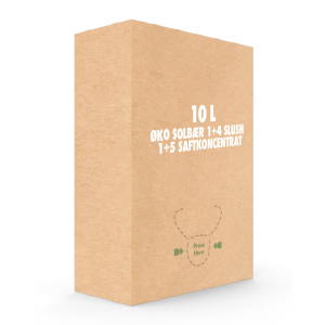 Øko Solbær 1+4 slush/1+5 Saftkoncen 10L.
