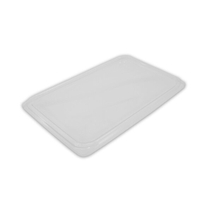 Plastlåg 1/2 GN 325x265 mm APET Klar til 1/2 GN-bakker 110 STK/krt