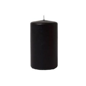 Bloklys 6x12 cm sort 40 timer 12stk/krt