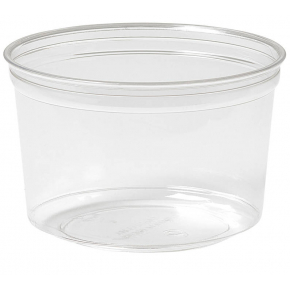Skål, 500 ml, Klar, Ø118x75 mm, APET
