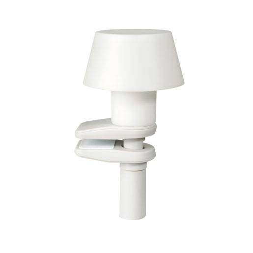 Clamp LED lysestage 195x118mm Hvid 1x4/krt