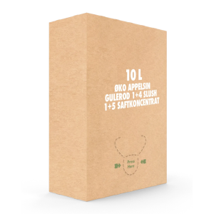 JuicOrganic Øko Appelsin/ Gulerodkoncentrat 1+5 , 10 L.