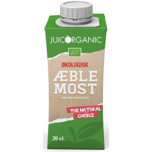 JuicOrganic Øko Æblemost, RTD, pap, 0.2L.x24 stk