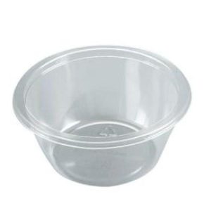 Skål, 395 ml, Klar, Ø123x50,5 mm, APET - 1080 stk/krt