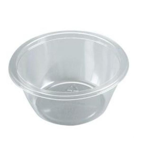 Skål, 395 ml, Klar, Ø123x50,5 mm, APET - 1080 stk/krt