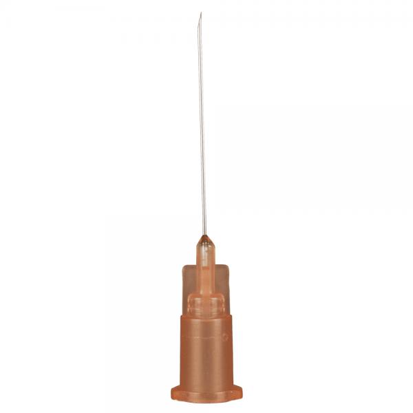 Kanyle, Sterican, brun, 26G, x½ - 0,45 x 12mm, langt slib, steril