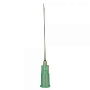 Kanyle, Sterican, grøn, 21G, x3 1/8 - 0,8 x 80mm, langt slib, steril