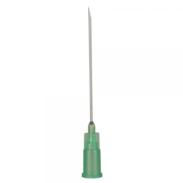 Kanyle, Sterican, grøn, 21G, x3 1/8 - 0,8 x 80mm, langt slib, steril