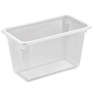 Plastbakke trasperant K2182-1H PP 178x98x101mm 1100ml 384STK/krt