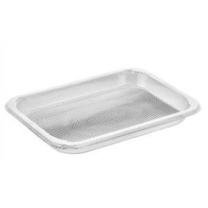 Plastbakke, APET, 187x137x60 mm, 1005 ml, klar