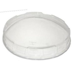 Låg, klar, APET, Ø330x43 mm - 50 stk/krt