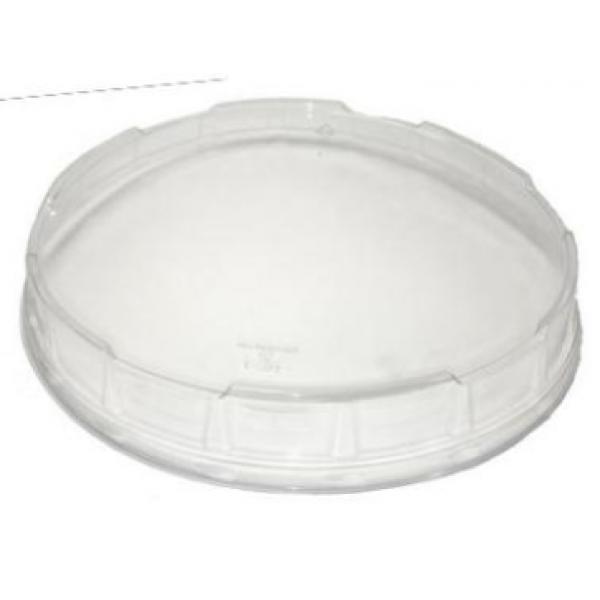 Låg, klar, APET, Ø330x43 mm - 50 stk/krt