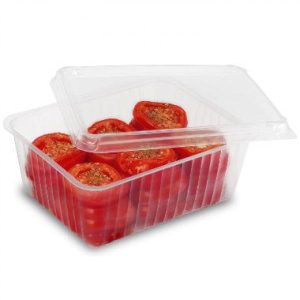 Plastbakke, 2500 ml, 230x180x85 mm, PP, Transparent - 300 stk/krt