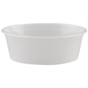Micro skål hvid 50 cl 500stk/krt