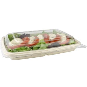 Fad bagasse natur 600ml 300 stk/Krt