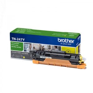 Lasertoner Brother TN247BK sort ca. 3000 sider Farve LED