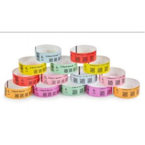 Z-Band Fun thermal direct wristband, BLUE 25,4 x 254 mm 4 rolls/box