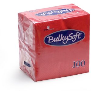 BulkySoft Servett Röd