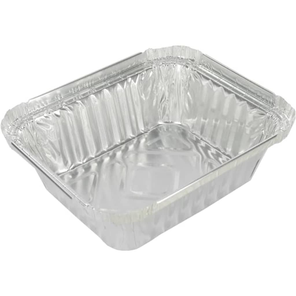 Alubakke, 450 ml, rektangulær, 142x116x41 mm