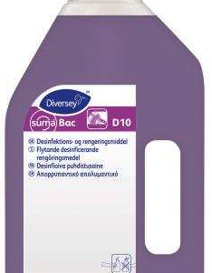 Suma Bac D10 - Rengørings- og desinfektionsmiddel 2L x 6 stk/krt