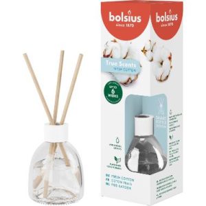 Diffuser, Frisk Bomuld, 60 ml m/pinde - 6 stk/krt