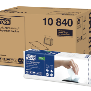 Serviet Tork Universal N4 og N12 hvid 21,6x33 cm 2-lag 2-fold Hvid 8 pk x 1125 STK/krt