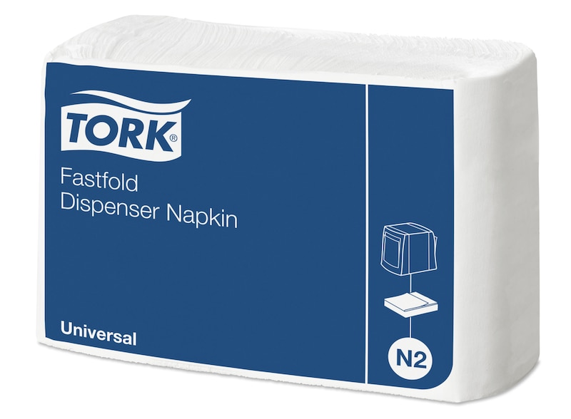 Serviet Tork N2 Compact Fold Hvid 36 pk x 300 STK/krt