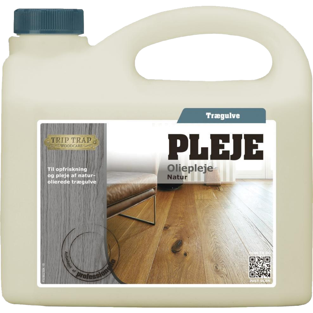 Gulvpleje, Trip Trap Oliepleje, 2,5 l, natur, uden farve og parfume - 1 stk