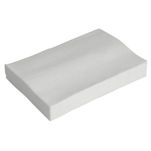 Dispenserserviet, 2-lags, interfold, 21,5x16cm, hvid, nyfiber - 8000 stk/krt