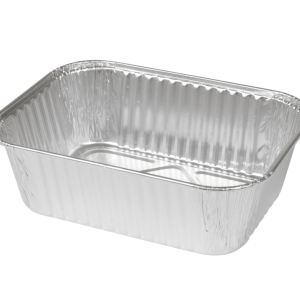Alu-form, 14,8x10,8x4,6cm, aluminium, 500 ml, rektangulær 6x110 stk/krt