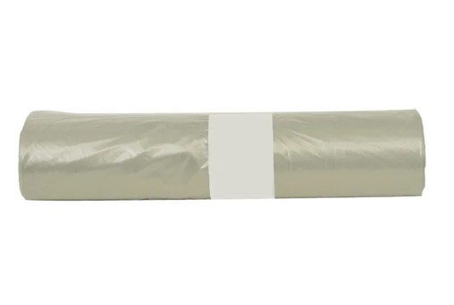 Containersæk, 140 l, klar, LDPE/genanvendt, 92x144,5cm - 10 rl/krt
