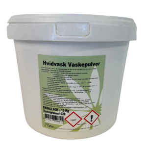 Hvidvask vaskepulver 10kg