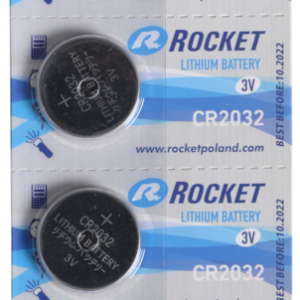 Batteri, Rocket, Lithium, CR2032