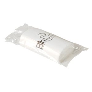 Spandepose med stjernebund 3 l, hvid, LLDPE/virgin, 29x35cm 20 stk X 36 rl/krt