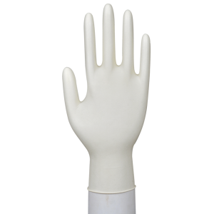 Latexhandsker S, neutral, let pudret
