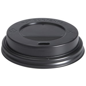 Kaffelåg sort Ø8cm, PS