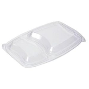Låg Bistro 254x174x23 mm OPS Klar til bistro 2-rum - 300 stk/krt