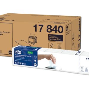 Serviet Tork N10 216x216 mm 1-lag Hvid 8 pk x 1125 STK/krt