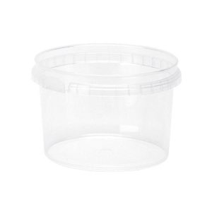 Plastbøtte + låg handy-lock PP Ø95x65 mm 280 ml