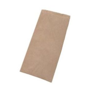 Fransk Hotdog pose 70/30x190 mm 40 gr kraft brun 1000stk/krt