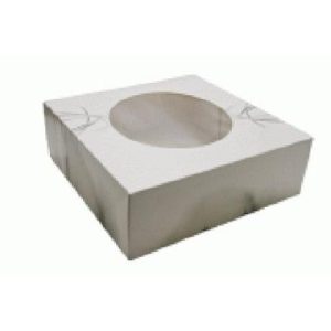Kageæske S-Line 330x330x115 mm med Rude 80 STK/krt