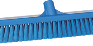Fejekost, Vikan, blå, PP/polyester/rustfrit stål, 61 cm, bløde børstehår 1 stk