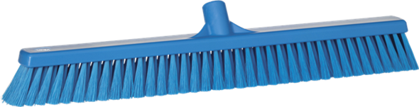 Fejekost, Vikan, blå, PP/polyester/rustfrit stål, 61 cm, bløde børstehår 1 stk
