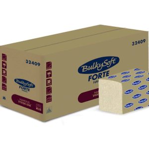 Dispenserserviet, Bulkysoft, 2 lags, 33x21,5cm, SystemOne, N4, Nature
