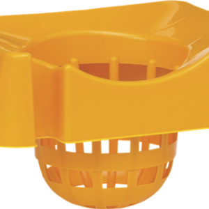 Vrideskål, Vikan ErgoClean, 25x19cm, gul, PP 1 stk