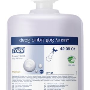 Sæbe Flydende Tork Luxus med Farve/Parfume S1 1 ltr 6 fl x 1 ltr/krt