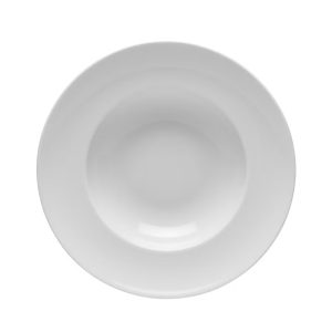 Blocho Kaszub Tallrik djup rund vit 24cm