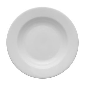 Blocho Kaszub Tallrik djup rund vit 24cm